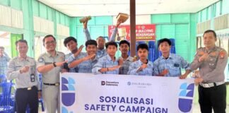 Jasa Raharja Kalteng Ajak Pelajar SMA Negeri 1 Kapuas Timur Tertib Berlalu Lintas SMA Negeri 1 Kapuas Timur