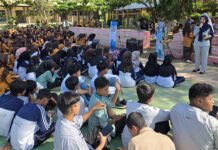 Tingkatkan Kesadaran Keselamatan Lalu Lintas, Jasa Raharja Indramayu Gelar Safety Campaign di SMA Negeri 1 Losarang SMA Negeri 1 Losarang