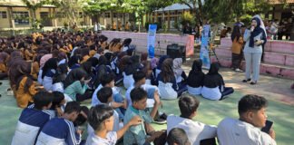 Tingkatkan Kesadaran Keselamatan Lalu Lintas, Jasa Raharja Indramayu Gelar Safety Campaign di SMA Negeri 1 Losarang SMA Negeri 1 Losarang