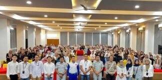 Jasa Raharja Cabang Palopo bersama PT Astra Honda Motor dan Kepolisian ikut serta dalam kegiatan Knowledge Sharing Safety Riding jasa raharja sulsel