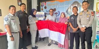 Sambut HUT RI, Jasa Raharja Hadirkan MUKL dan Pembagian Bendera Merah Putih di Sinjai Timur jasa raharja sulsel