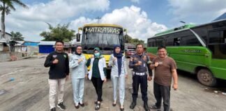 Kegiatan Mukl (Cek Kesehatan) Gratis Dan Sosialisasi Keselamatan Transportasi Untuk Pengemudi Dan Penumpang Terminal Jakabaring Palembang Terminal Jakabaring Palembang