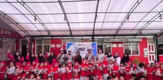 Jasa Raharja Baturaja Dan Satlantas Polres OKU Gelar Program RANGER, Tanamkan Kesadaran Tertib Usia Dini Di TK-TELKOM Tertib Usia Dini Di TK-TELKOM