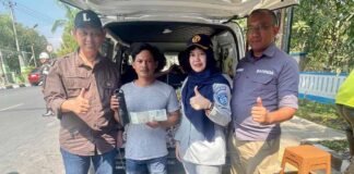 Gerakan Bersama Jasa Raharja Indramayu di Terminal Sindang, Tingkatkan Pembayaran PKB dan Jaga Keselamatan Lalu Lintas Tingkatkan Pembayaran PKB