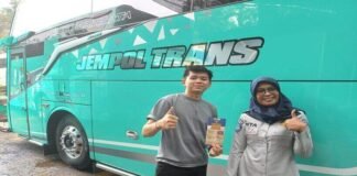 Kunjungi PO Bus Jempol Jasa Raharja Tangerang Ingatkan Manfaat Pemutihan Pajak Kendaraan jasa raharja banten