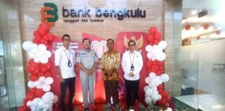 Jasa Raharja Lakukan Pertemuan Dengan Bank Bengkulu, Bahas Penerapan Penerimaan SWDKLLJ Secara Digital jasa raharja bengkulu
