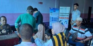 Wujud Kepedulian, Jasa Raharja Bengkulu Berikan Pelayanan Kesehatan Gratis Bagi Penumpang Angkutan Umum jasa raharja bengkulu