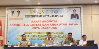 PT Jasa Raharja Kanwil Papua Hadiri Rapat FKLL di Jayapura, Dorong Sinergi untuk Keselamatan dan Kelancaran Lalu Lintas dan Kelancaran Lalu Lintas