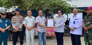 Dorong Keselamatan Pelayaran, Jasa Raharja & Stakeholder Resmikan Perizinan Kapal di Dermaga Teluk Suak–Pulau Lemukutan di Dermaga Teluk Suak–Pulau Lemukutan