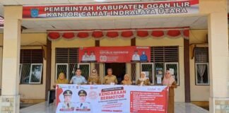 Jasa Raharja Sumsel Dan Samsat Ogan Ilir 1 Gencarkan Sosialisasi Pemutihan Pajak Kendaraan di Indralaya Utara di Indralaya Utara