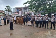 Jasa Raharja Kalteng dan Bapenda Barito Timur Gelar Operasi Gabungan di Kecamatan Dusun Tengah di Kecamatan Dusun Tengah