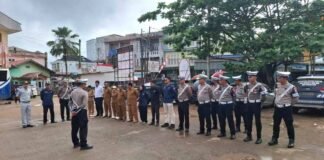Jasa Raharja Kalteng dan Bapenda Barito Timur Gelar Operasi Gabungan di Kecamatan Dusun Tengah di Kecamatan Dusun Tengah