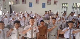 Jasa Raharja Gelar Sosialisasi Pengajar Peduli Lalu Lintas di SMA Negeri 1 Gebang di SMA Negeri 1 Gebang