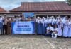 Jasa Raharja Kalteng Gencarkan Sosialisasi Keselamatan Berlalu Lintas di SMKN 1 Dusun Selatan di SMKN 1 Dusun Selatan