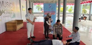 Jasa Raharja Kaltim Gelar Layanan Kesehatan Gratis dan Pelatihan PPGD di Terminal Batu Ampar di Terminal Batu Ampar