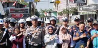 Optimalkan Kepatuhan, Jasa Raharja Jawa Barat Gelar Operasi Gabungan Pajak Kendaraan Bermotor di The Matic Majalaya di The Matic Majalaya