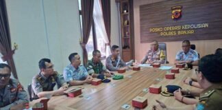 Jasa Raharja Cabang Tasikmalaya Gelar Rapat Forum Komunikasi Lalu Lintas di Kota Banjar jasa raharja jabar