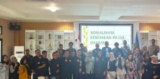 Samsat Kota Bogor melakukan Kegiatan Sosialisasi Kebijakan Pajak Daerah di Kantor Kecamatan Tanah Sareal Kota Bogor jasa raharja jabar