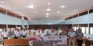 Jasa Raharja Cabang Pati Gelar Pelatihan PPGD di Kantor Kecamatan Jekulo Kabupaten Kudus jasa raharja jateng