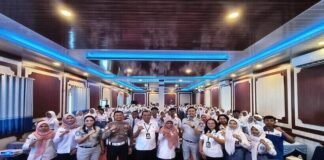 Jasa Raharja, Satlantas dan Samsat Sukoharjo Sosialisasikan Keselamatan Berlalu Lintas di SMKN 3 Sukoharjo jasa raharja jateng