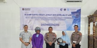 Safety Campaign Rambah Pesantren: Santri Siap Jadi Pelopor Keselamatan jasa raharja kalbar