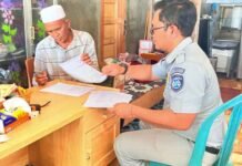 Jasa Raharja Kalteng Intensifkan Potensi Iuran Wajib Kapal Laut di Dermaga Terusan Karya jasa raharja kalteng