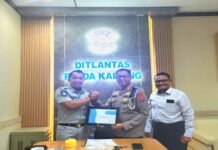 Lalu Lintas Aman, Pajak Optimal: Kolaborasi Strategis Jasa Raharja dan Ditlantas Polda Kalteng jasa raharja kalteng