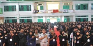 Jasa Raharja Kalten Edukasi Mahasiswa Baru UIN Palangka Raya tentang Keselamatan Berkendara jasa raharja kalteng