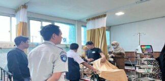 Gerak Cepat Jasa Raharja Cabang Parepare Kunjungi Korban Laka Lantas di RS. dr. Hasri Ainun Habibie Kota Parepare jasa raharja sulsel