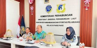 Bersama Untuk Transportasi Maju, Jasa Raharja Cabang Parepare Ikut Memeriahkan Hari Perhubungan Nasional 2025 jasa raharja sulsel
