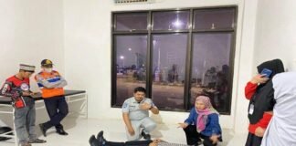 Wujud Kepedulian, Jasa Raharja Mamuju Gelar Pemeriksaan Kesehatan Gratis dan Edukasi Keselamatan Lalu Lintas di Terminal Simbuang jasa raharja sulsel