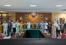 PT Jasa Raharja Kantor Wilayah Sulawesi Utara menghadiri kegiatan Konsultasi dan Koordinasi Komisi II DPRD Kabupaten Kepulauan Talaud Jasa raharja sulut