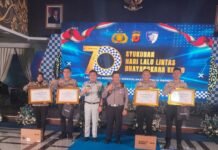 Jasa Raharja Jawa Barat Hadiri Syukuran Hari Lalu Lintas Bhayangkara Ke-70 Tahun 2025 Bhayangkara Ke-70 Tahun 2025