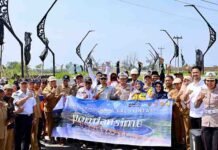 Jasa Raharja DIY Hadiri Uji Coba Pembukaan Lalu Lintas Jembatan Pandansimo Kulon Progo jasa raharja yogyakarta