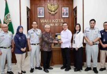 Audiensi Komisaris Dan Jasa Raharja Kanwil DIY Bersama Wali Kota Yogyakarta jasa raharja yogyakarta