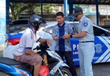 Opsgab Bulan Kepatuhan di Terminal Pasiran, Jasa Raharja Singkawang Turut Tergabung Dalam Kegiatan Penertiban Dalam Kegiatan Penertiban