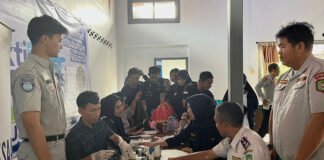 Jasa Raharja Palopo Adakan Pelatihan Pertolongan Pertama Gawat Darurat (PPGD) dan Pemeriksaan Kesehatan Gratis di Kantor Dinas Perhubungan Palopo Dinas Perhubungan Palopo