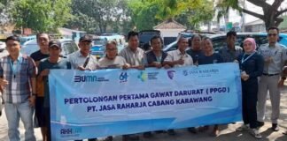 Jasa Raharja Karawang Dan RS Hastien Rengasdengklok Gelar Pelatihan Pertolongan Pertama Gawat Darurat Di Terminal Tanjungpura Gawat Darurat Di Terminal Tanjungpura