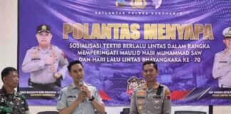 Jasa Raharja Sukoharjo dan Satlantas Gelar Sosialisasi Keselamatan Berlalu Lintas di Ponpes Barokah jasa raharja jateng