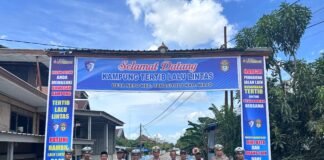 Jasa Raharja Dukung Monitoring dan Evaluasi Kampung Tertib Lalu Lintas di Kabupaten Wajo Kabupaten Wajo
