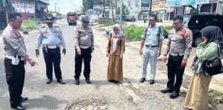 Survei Jalur oleh Jasa Raharja dan Tim FKLL Balangan Fokuskan Keselamatan Pengguna Jalan jasa raharja kalsel