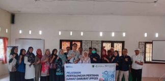 Jasa Raharja Selenggarakan Pelatihan PPGD bagi Masyarakat Kelurahan Sungai Lekop Kelurahan Sungai Lekop