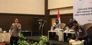 Jasa Raharja Gandeng Biddokkes Polda Sulteng Edukasi PPGD Kepada Para Supir Angkutan Umum Kepada Para Supir Angkutan Umum