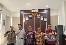 Kepala Kantor Wilayah Jasa Raharja Kalsel melaksanakan Kunjungan dan Koordinasi dengan Kepala BPKPAD Kota Banjarmasin Kota Banjarmasin