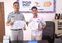 Jasa Raharja Cabang Bima Menjalin Komitmen Bersama dengan PT Pos Indonesia Cabang Bima jasa raharja NTB