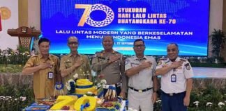Hadiri Syukuran Hari Lalu Lintas ke-70, Jasa Raharja NTB Komitmen Dukung Keselamatan Berkendara