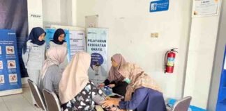 Jasa Raharja NTB Tingkatkan Keselamatan Melalui Pemeriksaan Kesehatan Gratis di Pool DAMRI Mataram jasa raharja NTB