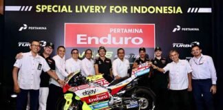 Sambut Gelaran MotoGP 2025, Valentino Rossi Kunjungi Pertamina Luncurkan Motor Livery Indonesia Pertamina