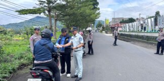 Jasa Raharja Bukittinggi Gelar Operasi Gabungan Bersama Stakeholder Sekaligus Sosialisasi Pemutihan Pajak Kendaraan Pemutihan Pajak Kendaraan