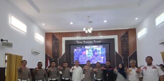 Kepala Cabang Jasa Raharja Indramayu Hadiri Peringatan HUT Lalu Lintas ke-70 di Polres Indramayu Polres Indramayu